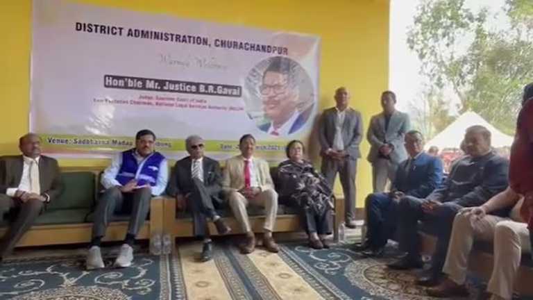 Supreme Court Judges' Manipur Visit | Justice Gavai Stresses Legal and Humanitarian Support