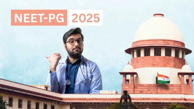 Supreme Court orders NEET-PG 2025 exam to be held in single shift on August 3
