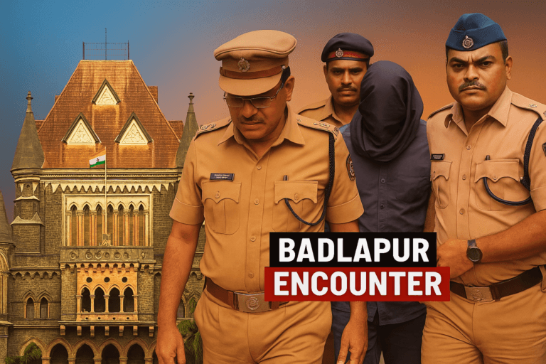 Bombay High Court Orders SIT Probe Into Badlapur 'Fake' Encounter Involving Five Policemen