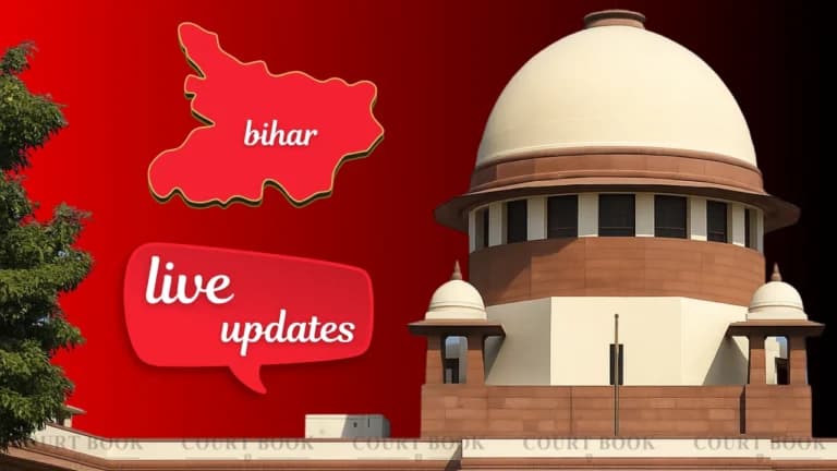 Supreme Court Hearing Petitions Challenging Bihar Voter List Revision