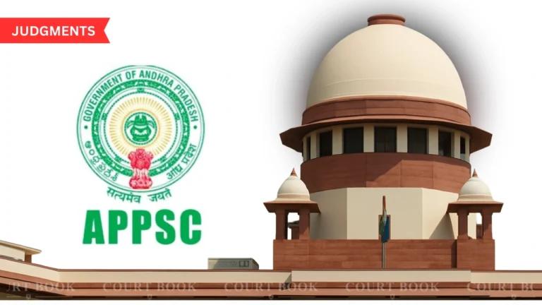 सुप्रीम कोर्ट ने APPSC सदस्य मेपुंग तदार बगे को कदाचार आरोपों से किया बरी