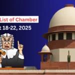 Supreme Court Issues Advance List of Chamber Matters for August 18-22, 2025