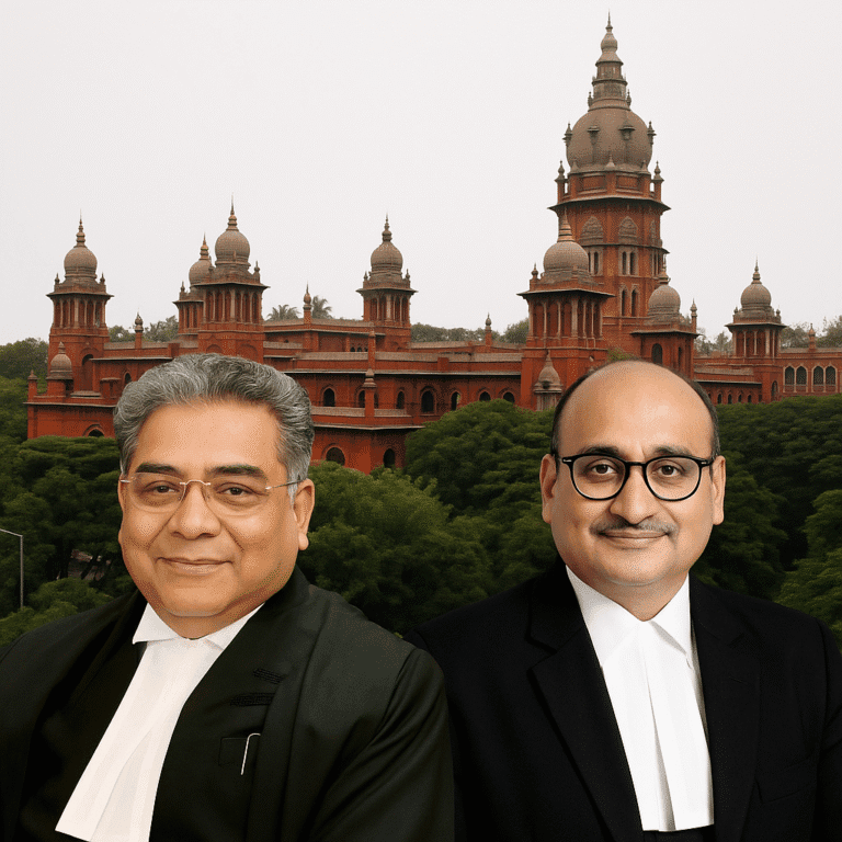 Madras High Court Restrains Use of Living Leaders’ Names, Photos, and Party Symbols in Government Schemes