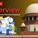 SC Senior Personal Assistant Interview Result 2025-7 Full Marks List Released