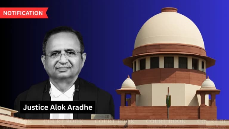 Justice Alok Aradhe Appointed as Judge of the Supreme Court of India