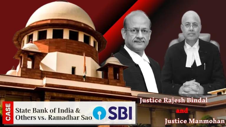 सुप्रीम कोर्ट ने पटना हाईकोर्ट के फैसले को खारिज किया, ऋण भ्रष्टाचार मामले में एसबीआई के कर्मचारी को हटाने के फैसले को बरकरार रखा