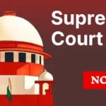 Supreme Court Issues Special Bench Schedule for 11 August 2025