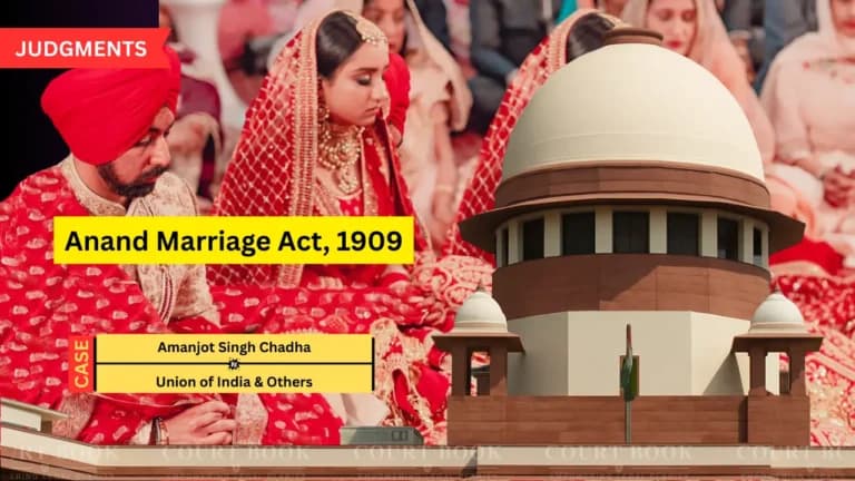 Big relief for Sikh couples, SC mandates states to register Anand Karaj marriages