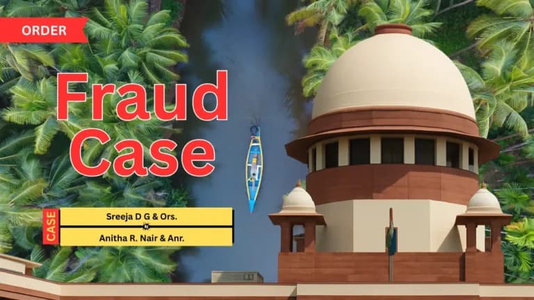 Supreme Court Stays Kerala HC Orders Allowing Bail Condition Relaxation for Anitha R. Nair Amid Fraud Case