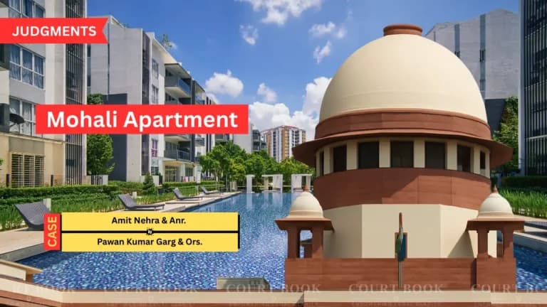 Supreme Court Directs Builder to Hand Over Mohali Apartment to Bengaluru Buyers After 14-Year Wait
