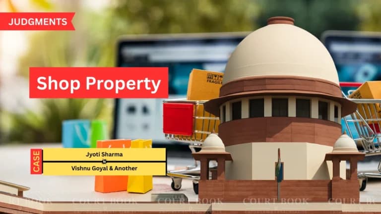 Supreme Court Orders Eviction of Indore Tenants, Upholds Landlady Jyoti Sharma’s Right Over Disputed Shop Property