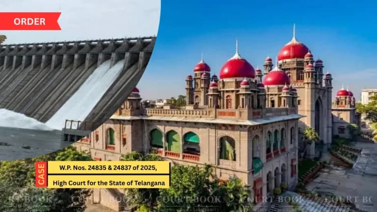 Telangana High Court stops immediate action against petitioners in Kaleshwaram dam case, CBI probe continues