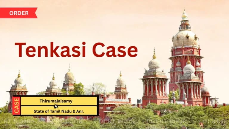 Madras High Court Stresses Equal Access to Public Resources in Tenkasi Case