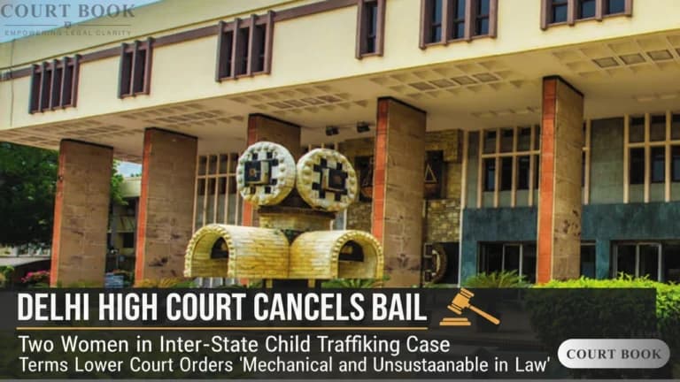 Delhi High Court Cancels Bail of Two Women in Inter-State Child Trafficking Case, Terms Lower Court Orders "Mechanical and Unsustainable in Law"