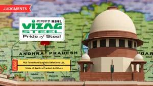 Supreme Court: Vehicles Used Only Inside RINL Premises Not Liable for Road Tax