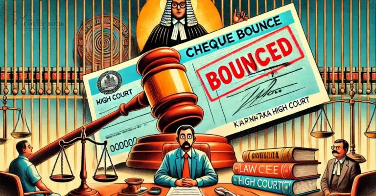 Cheque Bounce Case: Karnataka High Court Rejects Accused's Plea, Upholds Conviction