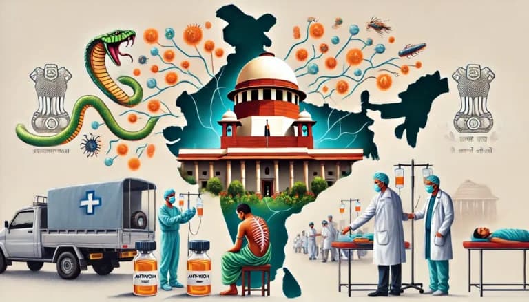 Supreme Court Directs Nationwide Action to Tackle Snakebite Crisis, Ensure Anti-Venom Access