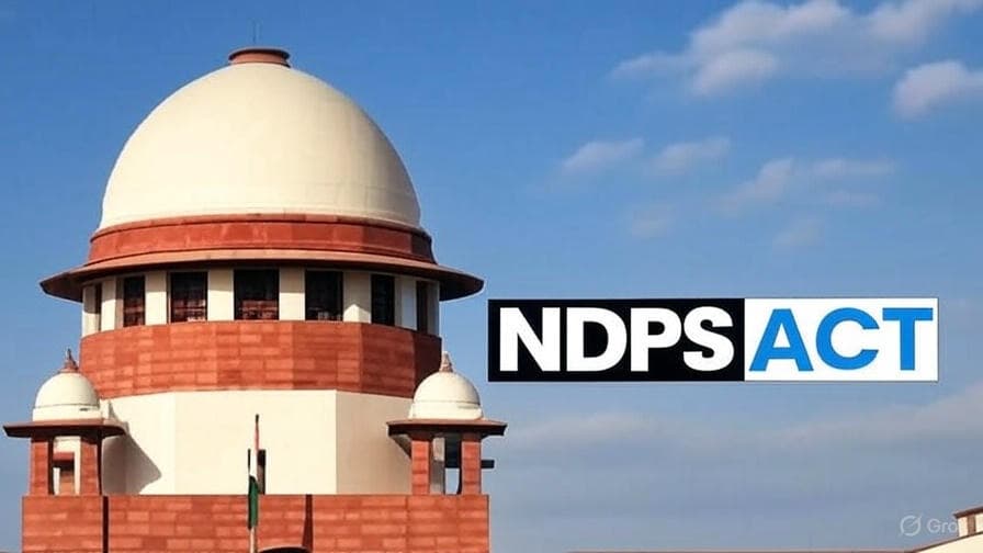 Supreme Court Reiterates: Advances Bail Not Allowed in NDPS Act Cases