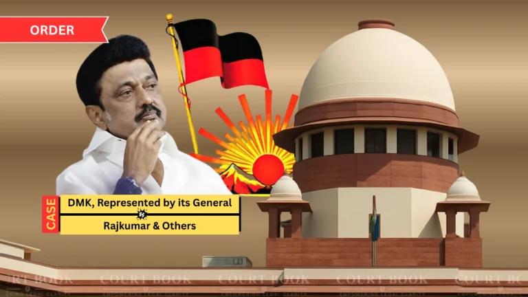 Supreme Court Dismisses DMK's Plea on OTP Campaign Ban in Tamil Nadu