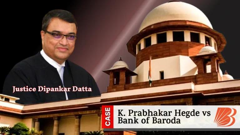 Supreme Court Sets Aside Bank of Baroda Dismissal: Upholds Principles of Natural Justice
