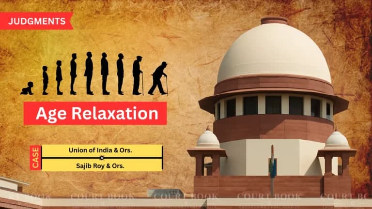 Supreme Court Rules Reserved Candidates Using Age Relaxation Cannot Claim Unreserved Seats in Constable Recruitment