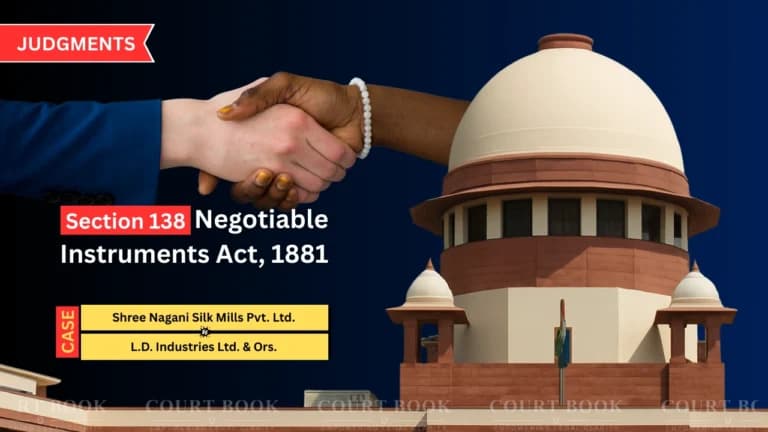 Supreme Court Restores Cheque Bounce Cases Against L.D. Industries Despite 'Sick Company' Status